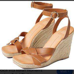 New Dolce Vita Brown Wedge Sandals